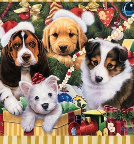 Christmas Puppies